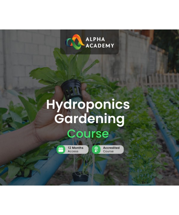 Hydroponics Gardening Online Course Alpha Academy Code Key GLOBAL